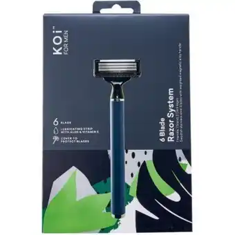 Coles Koi for men razor kit 1 pack offer