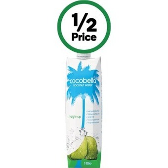 Woolworths Cocobella coconut water 1 litre offer