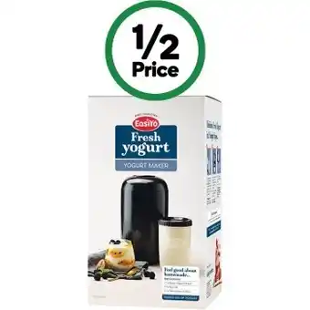 Woolworths Easiyo yogurt maker offer