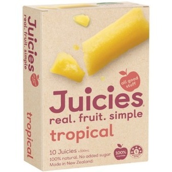 Woolworths Juicies tropical frozen 10 x 100ml offer