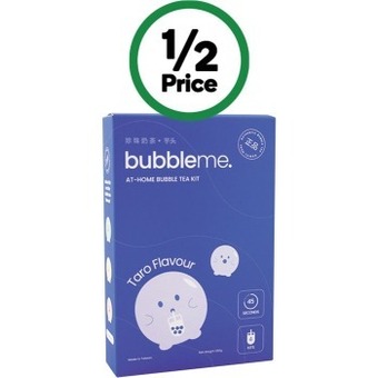 Woolworths Bubbleme tea kit 280g offer