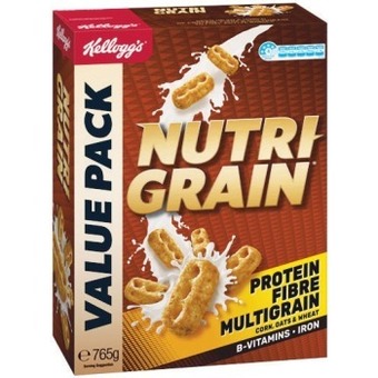 Woolworths Kellogg’s just right 740g or kellogg’s nutri-grain 765g offer