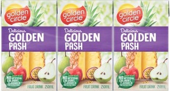 Coles Golden Circle Tetra Drink 6x250mL offer