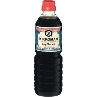 Woolworths Kikkoman less salt soy sauce 600ml offer