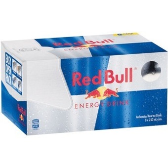 Woolworths Red bull energy drink 8 x 250ml offer