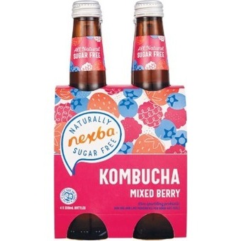 Woolworths Nexba kombucha 4 x 330ml offer