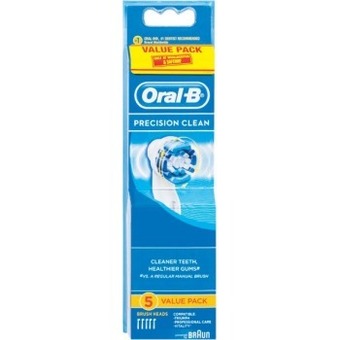 Woolworths Oral-b precision clean replacement brush heads pk 5 offer