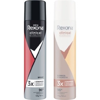 Woolworths Rexona clinical antiperspirant deodorant 180ml offer