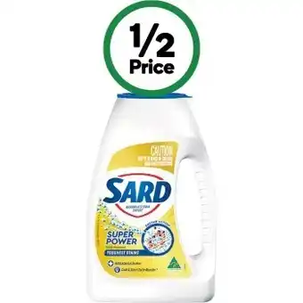 Woolworths Sard super power powder 1.8-2kg offer