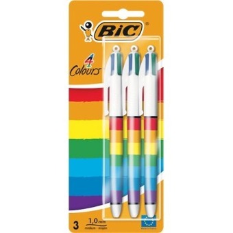 Woolworths Bic 4 colours limited edition pk 3 offer