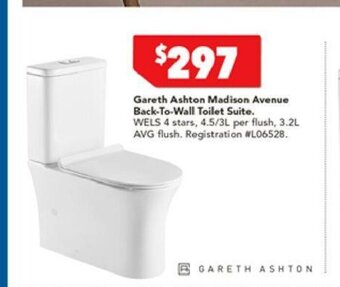 Gareth Ashton Madison Avenue Back-to-Wall Toilet Suite