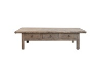 LivingStyles Yuntai Antique Elm Timber Oriental Coffee Table, No.1097, 174cm offer