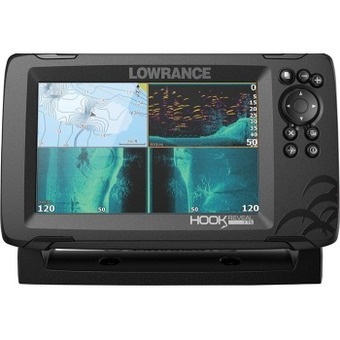 BCF Lowrance hook reveal 7" tripleshot offer