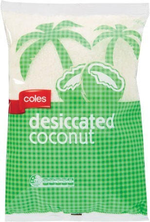Coles Coles Desiccated Coconut 500g offer