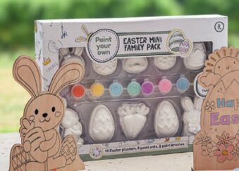 Target Paint Your Own Easter Mini Family Pack offer