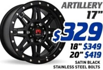 Bob Jane T-Marts Monster Artillery 17" offer