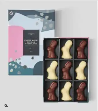 9 Piece Belgian Chocolate Bunny Gift Box