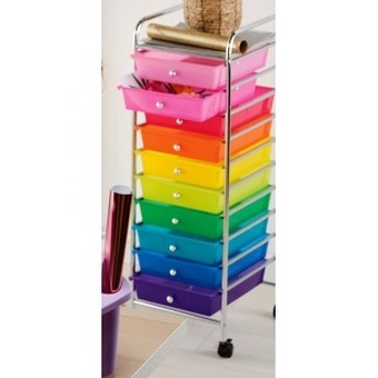Spotlight 10 drawer rolling organiser offer