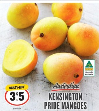 IGA Australian Kensington pride mangoes offer