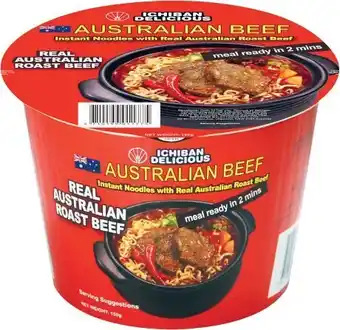 Coles Wei Lih Ichiban Noodle Bowl 150g offer