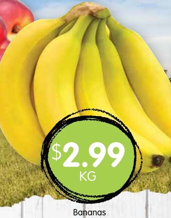 Spudshed Bananas offer