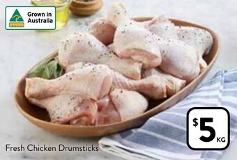 Foodworks Fresh chicken drumsticks offer