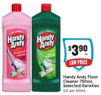 IGA Handy Andy floor cleaner 750ml offer