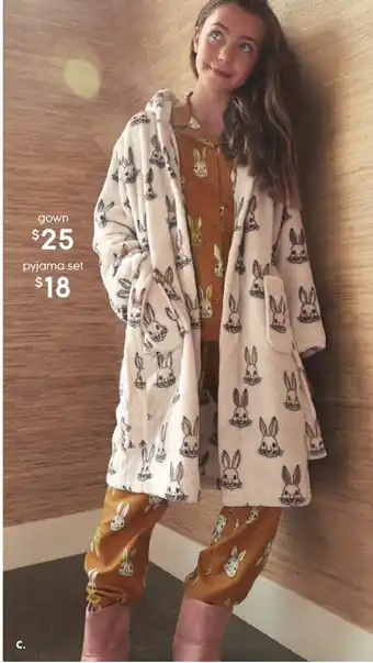 Organic Cotton Flannelette Pyjama Set. Sizes 8-16