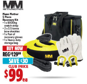 Anaconda Mean mother 5 piece recovery kit offer