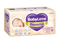 Chemist Warehouse Babylove Premmie Nappies 30 Pack offer