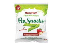 Mum-Mum Plant Based Pea Snacks 12g - Apple & Cinnamon