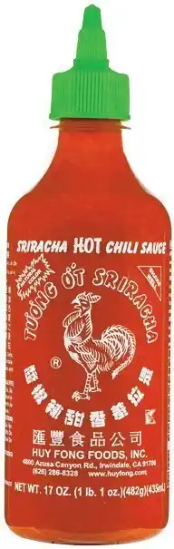 Huy Fong Sriracha Hot Chilli Sauce 482g