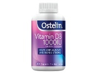 ePharmacy Ostelin Vitamin D3 1000IU 300 Capsules offer
