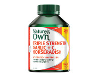 ePharmacy Nature's Own Triple Strength Garlic + C, Horseradish 200 Tablets offer