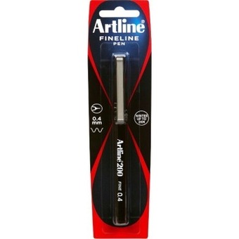 Artline fineline pen 200 0.4mm