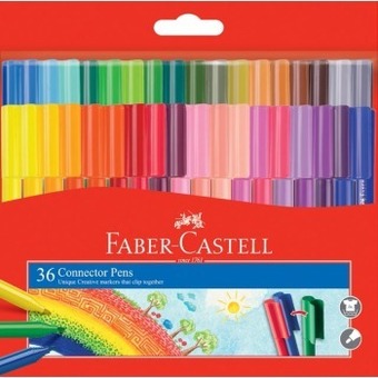Faber-castell 36-pack connector pens