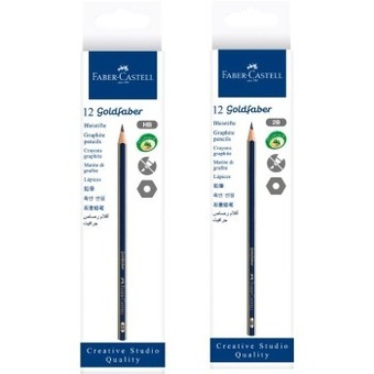 Faber-castell 12-pack goldfaber graphite pencils