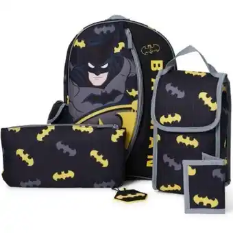 BIG W Batman 5-piece backpack set offer