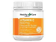 Chemist Warehouse Healthy Care Vitamin C 500mg 300 Chewable Tablets offer
