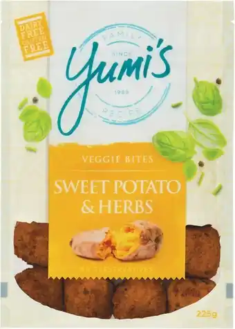 Woolworths Yumiu2019s Veggie Bites Varieties 225g offer