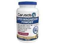 Chemist Warehouse Caruso’s Natural Health Super Magnesium Powder Berry 250g offer