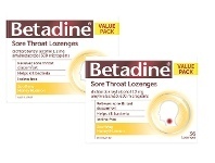 Chemist Warehouse Betadine Sore Throat Honey & Lemon 36 Lozenges offer