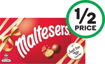 Woolworths Mars Maltesers 400g, Peanut M&Mu2019s 460g or Celebrations 320g offer