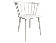 LivingStyles Malmo Beech Timber Dining Chair, White offer