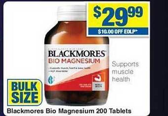 My Chemist Blackmores bio magnesium offer
