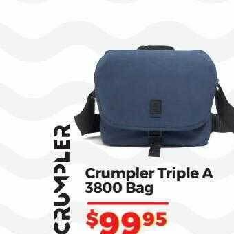 Teds Cameras Crumpler triple a 3800 bag offer