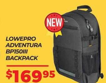 Teds Cameras Lowepro adventura bp150iii backpack offer
