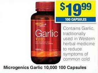 My Chemist Microgenics garlic 10.000 offer