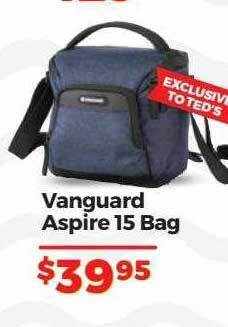 Teds Cameras Vanguard aspire 15 bag offer
