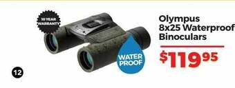 Olympus 8x25 waterproof binoculars